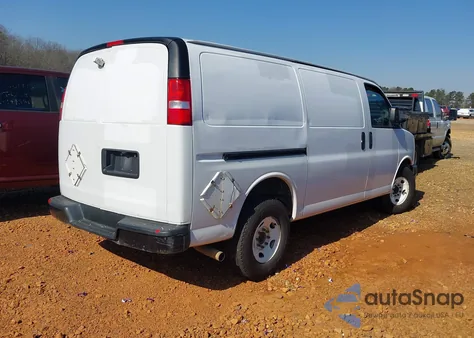 2014 Chevrolet Express 2500 Work Van from USA, damaged, VIN 1GCWGFCA7E1205975